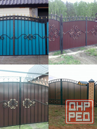 Сварщик,сварочные работы,откатные ворота,заборы,беседки,решётки,навесы,теплицы,ковка,оградки,чайхана Донецк - изображение 3