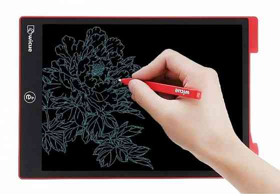 Планшет детский для рисования Wicue 12 дюймов LCD Tablet Multi-Color Version WNB212, красный Макеевка