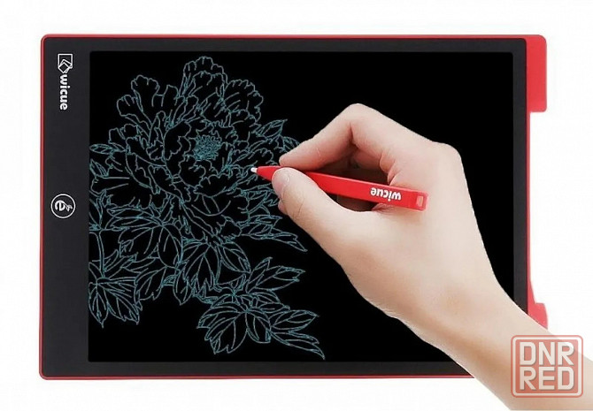 Планшет детский для рисования Wicue 12 дюймов LCD Tablet Multi-Color Version WNB212, красный Макеевка - изображение 4