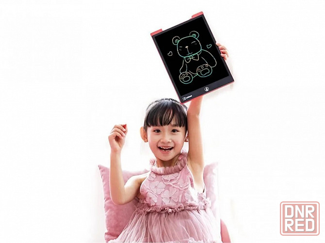 Планшет детский для рисования Wicue 12 дюймов LCD Tablet Multi-Color Version WNB212, красный Макеевка - изображение 3