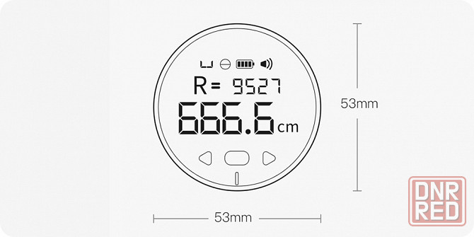 Рулетка Xiaomi Duka Little Q умная электронная рулетка (курвиметр) с памятью Макеевка - изображение 5
