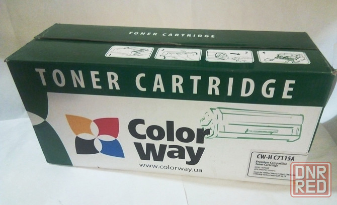 Картридж ColorWay CW-H C7115A для HP,Canon Донецк - изображение 1
