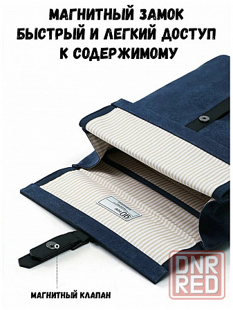Рюкзак Xiaomi 90 Points NINETYGO Grinder Oxford Casual Backpack (черный) Макеевка - изображение 4