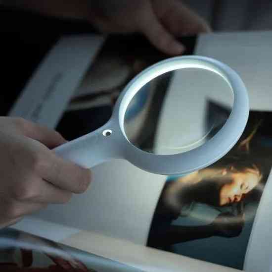 Увеличительное стекло с подсветкой Xiaomi Xiaoda Magnifier (белое) Макеевка