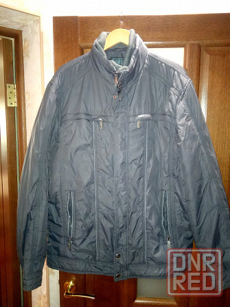 Продам утепленную осеннюю куртку на молнии, размер 58-60. Цена 2000 руб. Донецк - изображение 1
