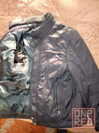 Продам утепленную осеннюю куртку на молнии, размер 58-60. Цена 2000 руб. Донецк - изображение 4
