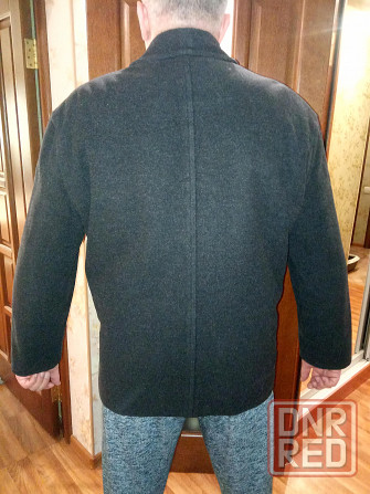Продам утепленную драповую осеннюю куртку. Размер 58-60. 2000 руб. Донецк - изображение 2