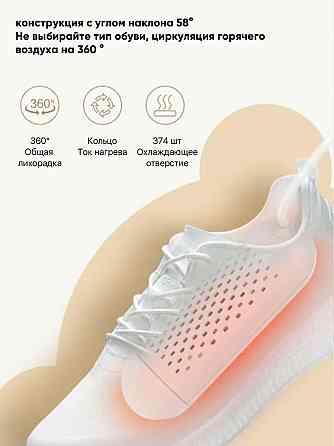 Сушилка для обуви Xiaomi Lofans Smart Timing S3 12W (165x58x30мм) Белый Макеевка