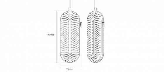 Сушилка для обуви Xiaomi Sothing Zero Shoes Dryer (DSHJ-S-1904) с таймером (синяя) Макеевка