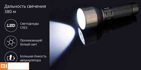 Фонарик светодиодный NexTool Nato Outdoor Flashlight (NE0126) 2000 Lumens Макеевка