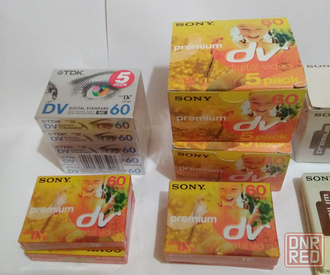 Видеокассеты,мини диски новые. MiniDV,MD Mini Disc,VHS Донецк - изображение 2