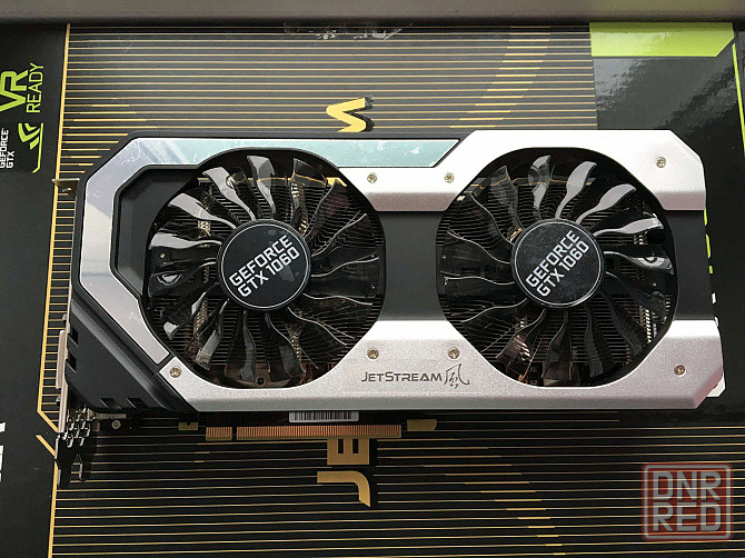 Игровая видеокарта Palit GTX1060 Super JetStream 6144M GDDR5 192bit Донецк - изображение 1