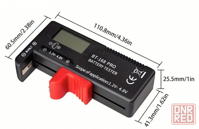 Цифровой тестер, индикатор ёмкости батарей. Донецк - изображение 2