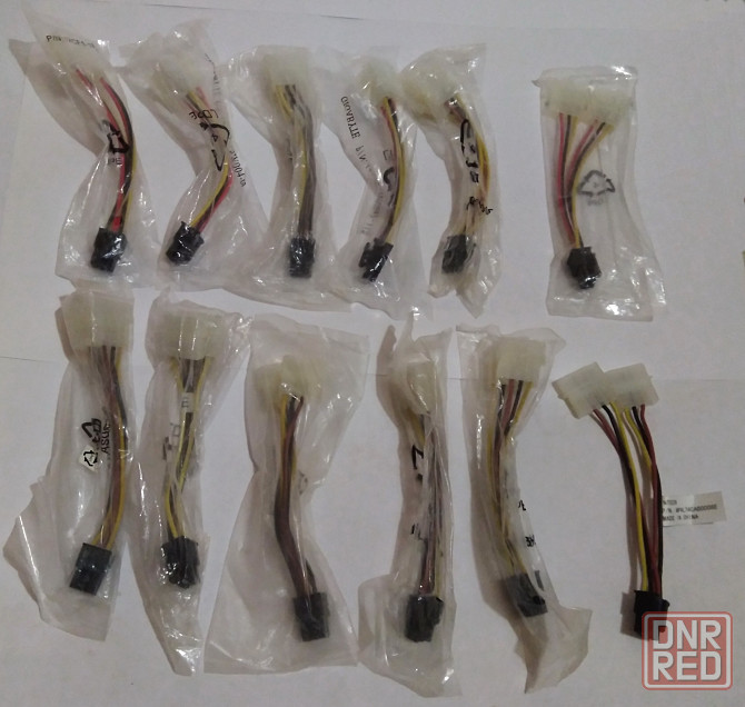 Переходник для питания видеокарты 2 молекс на 6 пин, 2 molex to 6 pin Донецк - изображение 1
