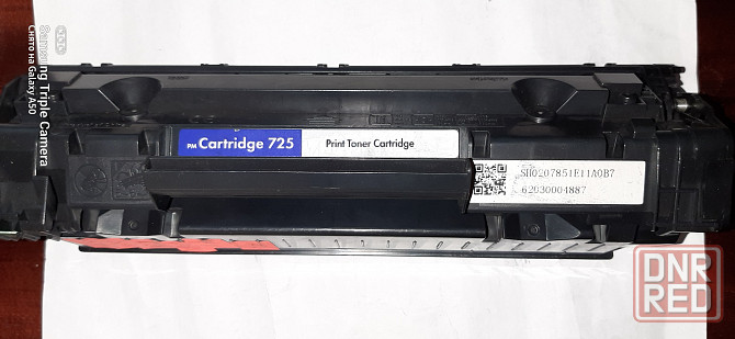 Картриджи заправленные 725 CANON MF 3010 и подобным Донецк - изображение 1