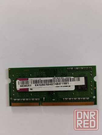 Память для ноутбука SO-DIMM 1333 MHz DDR3 (1,5 v) - 1 гб Донецк - изображение 2