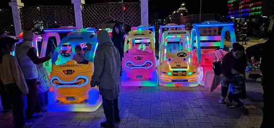 Прокатные детские бамперные светящиеся машинки Донецк