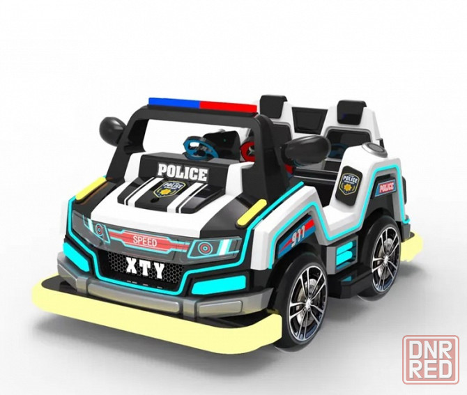 Электромобиль детский бамперный Полицейская машина Донецк - изображение 1