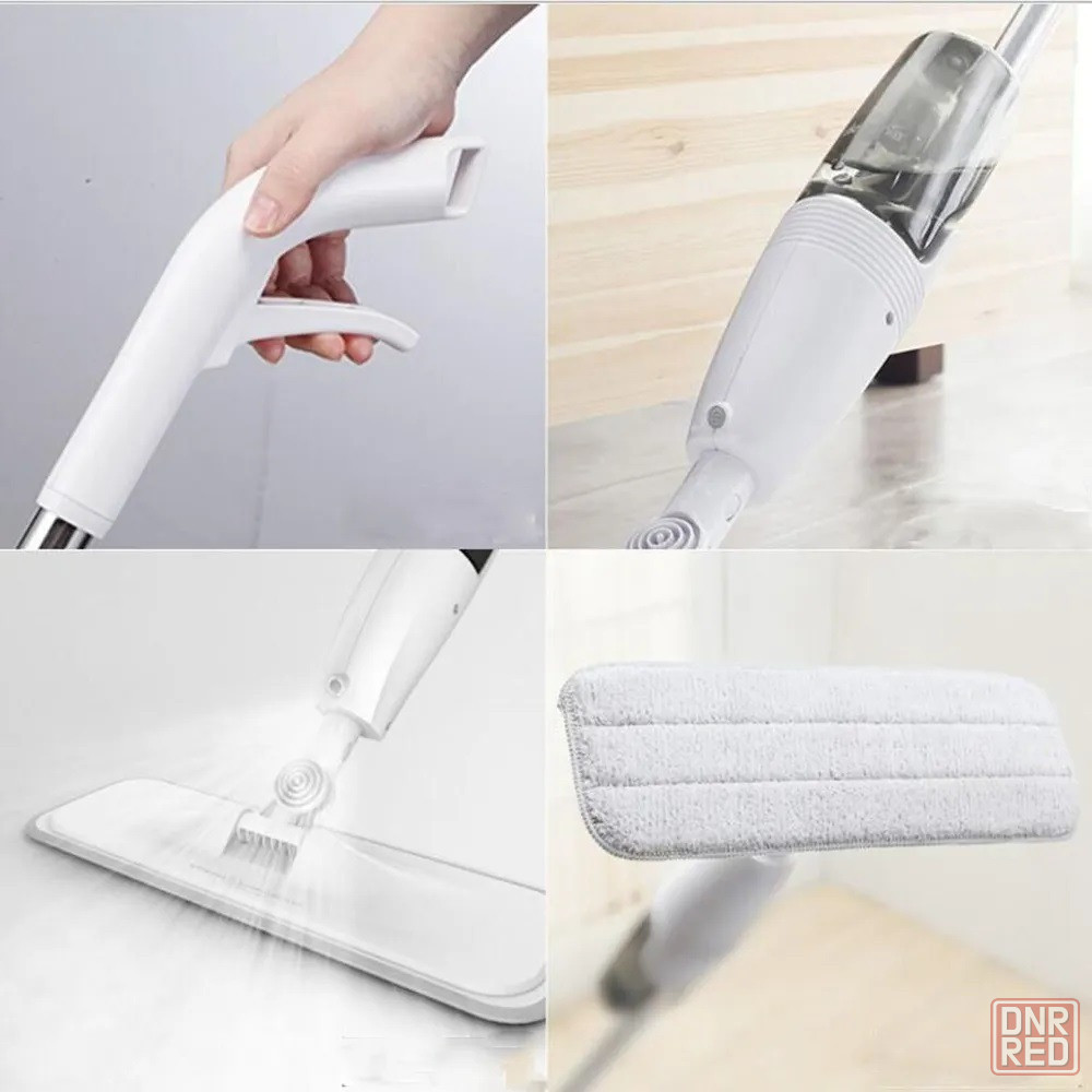 Швабра с распылителем Xiaomi Deerma Water Spray Mop TB500/TB800 (белая) -  Прочие товары для дома Макеевка на DNR.RED