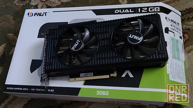 Новая Игровая Видеокарта GeForce RTX 3060 Palit Dual 12 GB Донецк - изображение 5