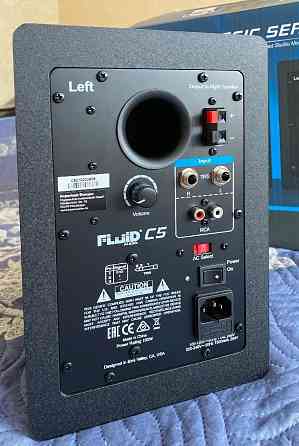 Студийные мониторы FLUID AUDIO C5, колонки, акустика, 40 Вт Донецк