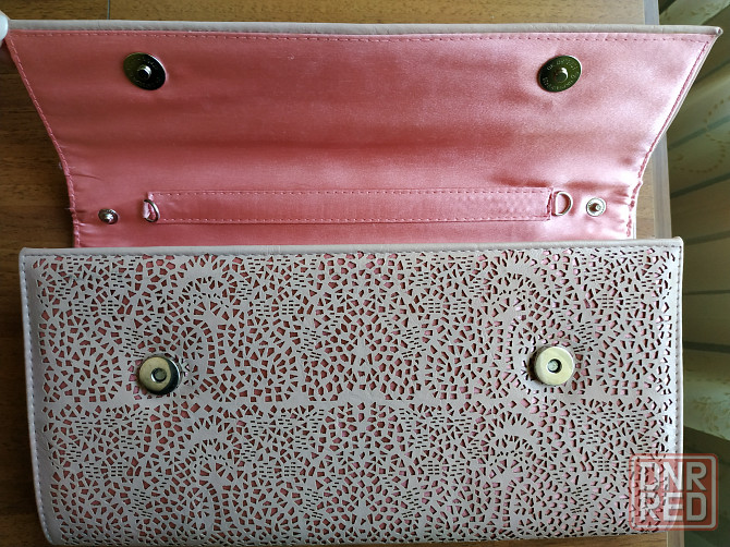 Базовый розовый клатч/сумка Донецк - изображение 2
