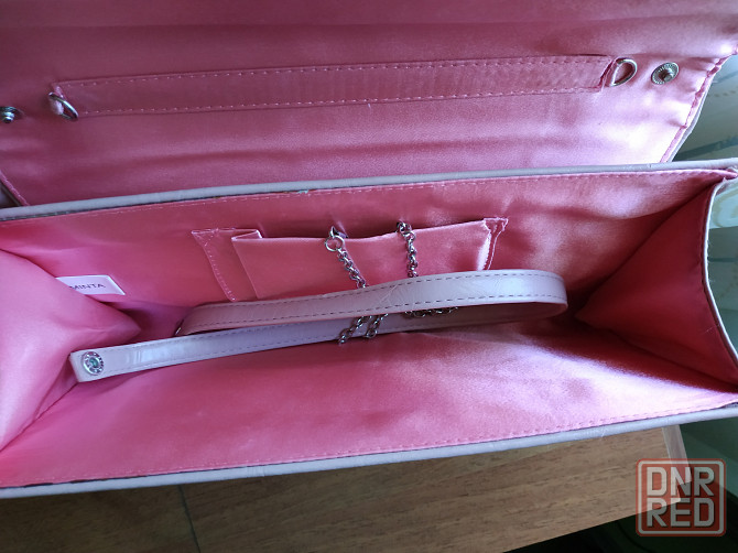 Базовый розовый клатч/сумка Донецк - изображение 3