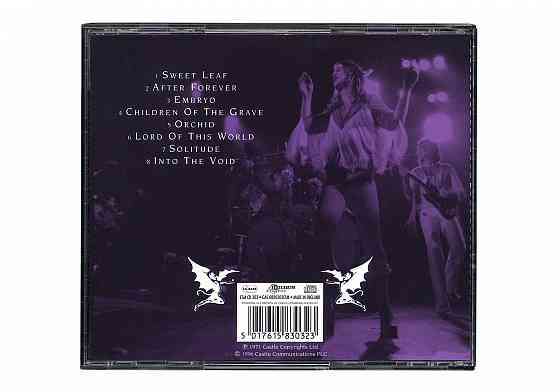 Компакт диск ( CD ) Black Sabbath - Master of reality (made in England) Донецк