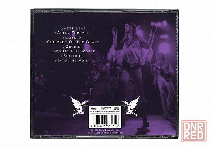 Компакт диск ( CD ) Black Sabbath - Master of reality (made in England) Донецк - изображение 2