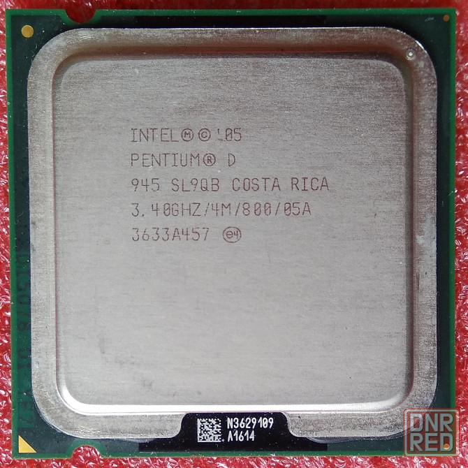 Intel Pentium D Processor 945 4M Cache, 3.40 GHz, 800 MHz FSB Socket 775 Донецк - изображение 1