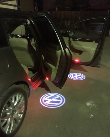 Подсветка дверей с лого VW Донецк