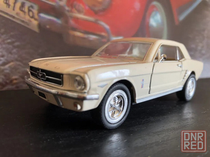 Редкая масштабная модель Kinsmart Ford Mustang коллекционирование Донецк - изображение 6