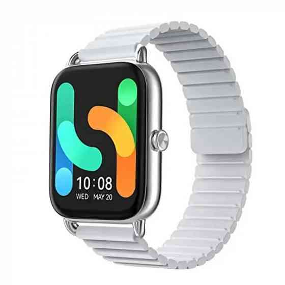 Смарт часы Xiaomi Haylou Smart Watch RS4 Plus LS11 Global (серебро) Макеевка