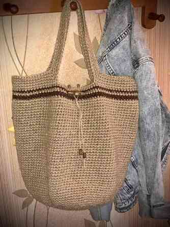 Эко сумка -шоппер, Hand Made, сумка из джута Донецк