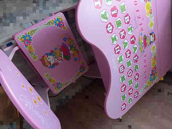 Детский столик и стульчик деревянные Донецк