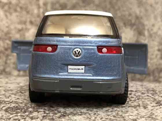 Редкий прототип Volkswagen New Microbus 2001 коллекционная железная машинка игрушка VW Донецк