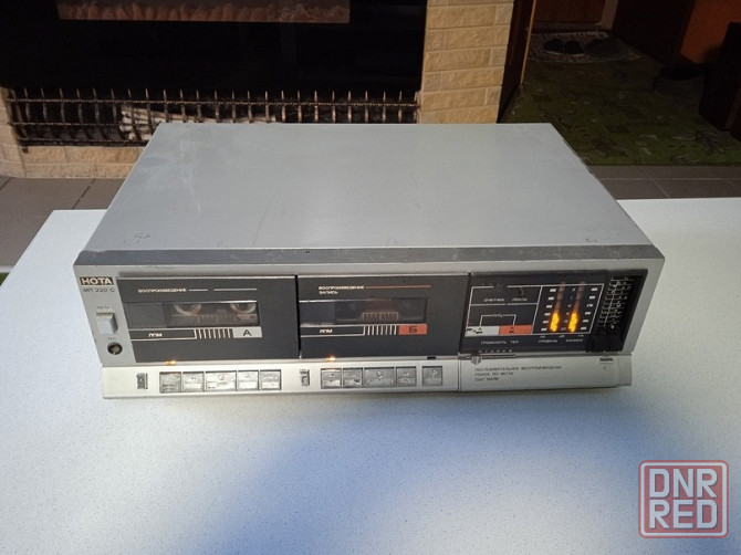 2-х кассетный магнитофон Нота-М220С-1 Донецк - изображение 1