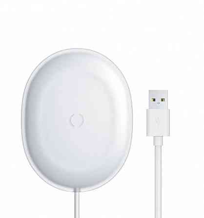 Беспроводная зарядка Baseus Jelly Wireless Charger 15W (WXGD-02) белый Макеевка