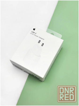 Сетевое зарядное устройство Apple 20W Type-C MHJE3ZMA original box (white) Макеевка - изображение 5