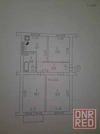 Продажа 3 ком кв Буденовский район Донецк - изображение 11