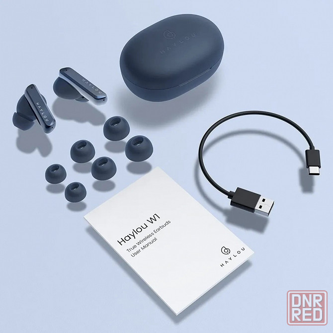 Беспроводные наушники Xiaomi Haylou W1 (Blue) Макеевка - изображение 3