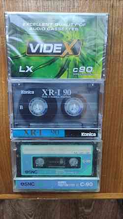 Аудиокассета "Vide X" новая + 2 с записью в подарок Донецк