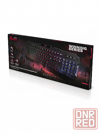Клавиатура игровая Smartbuy RUSH Warrior 308 USB черная (SBK-308G-K)/20 Макеевка - изображение 1