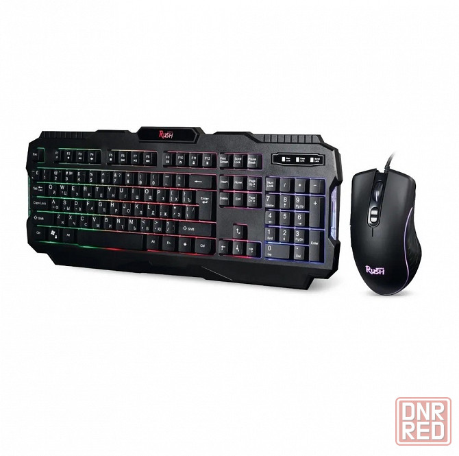 Набор игровой клавиатура + мышь + коврик Smartbuy RUSH Shotgun черный (SBC-307728G-K)10 Макеевка - изображение 7
