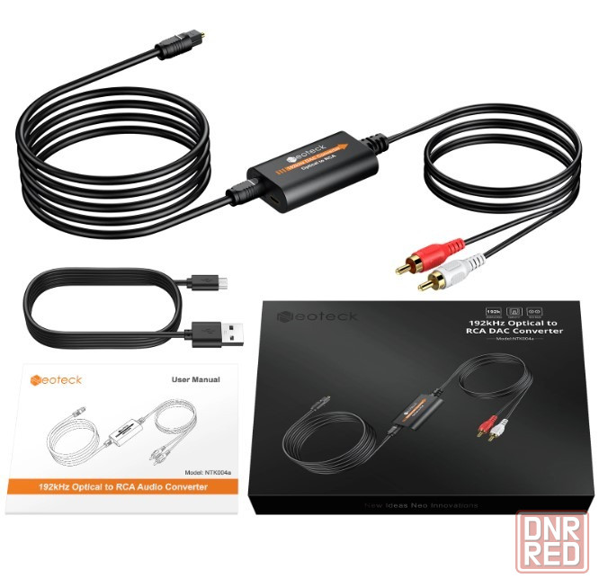 Цифро-аналоговый конвертер (DAC) Neoteck Hi-Res 192 кГц Донецк - изображение 1