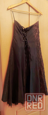 Стильная длинная юбка в вишнёво-пепельно-розово-чёрных тонах Донецк - изображение 4