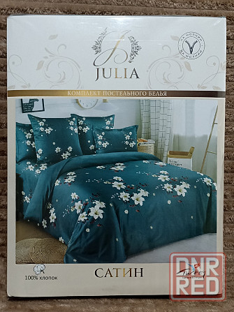 Постельное белье Julia, двухспальный комплект Макеевка - изображение 2