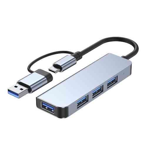 Концентратор HUB Type-C/USB 3.0 MIVO MH-4011; 4-port Донецк