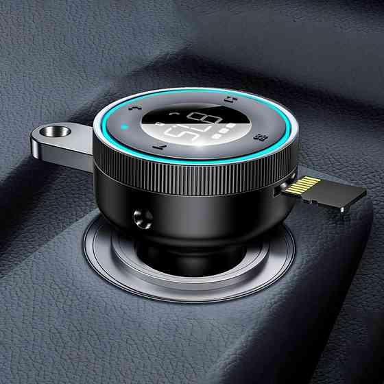 Автомобильное ЗУ с FM-трансмиттером Baseus Enjoy Car Wireless MP3 (CCLH-01) Макеевка