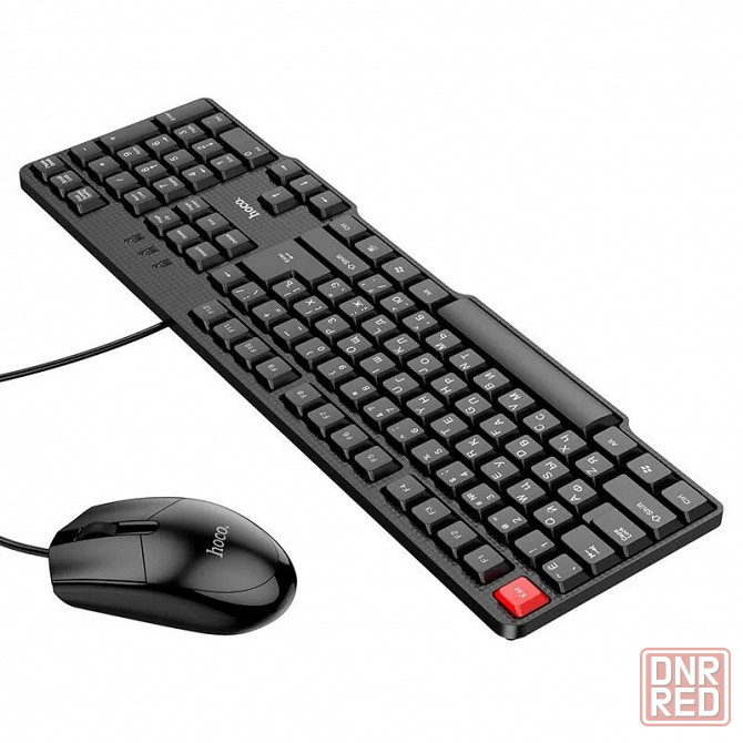 Игровая клавиатура и мышь Hoco GM16 Business черный Макеевка - изображение 6